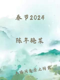 春节2024